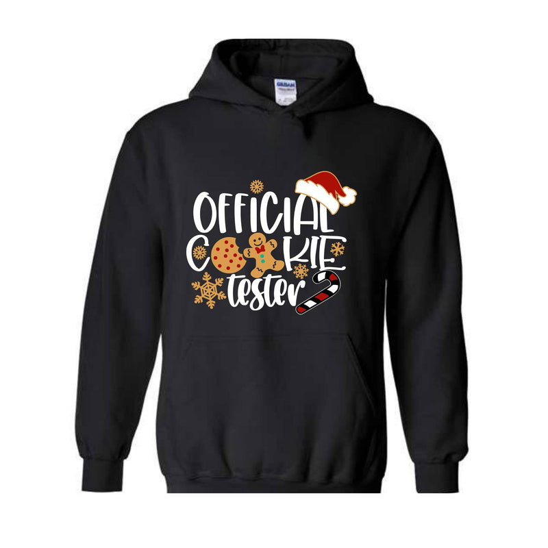 Official Cookie Tester Hoodie, Gingerbread Hoodie, Funny Christmas Hoodie, Official Cookie Baker Hoodie