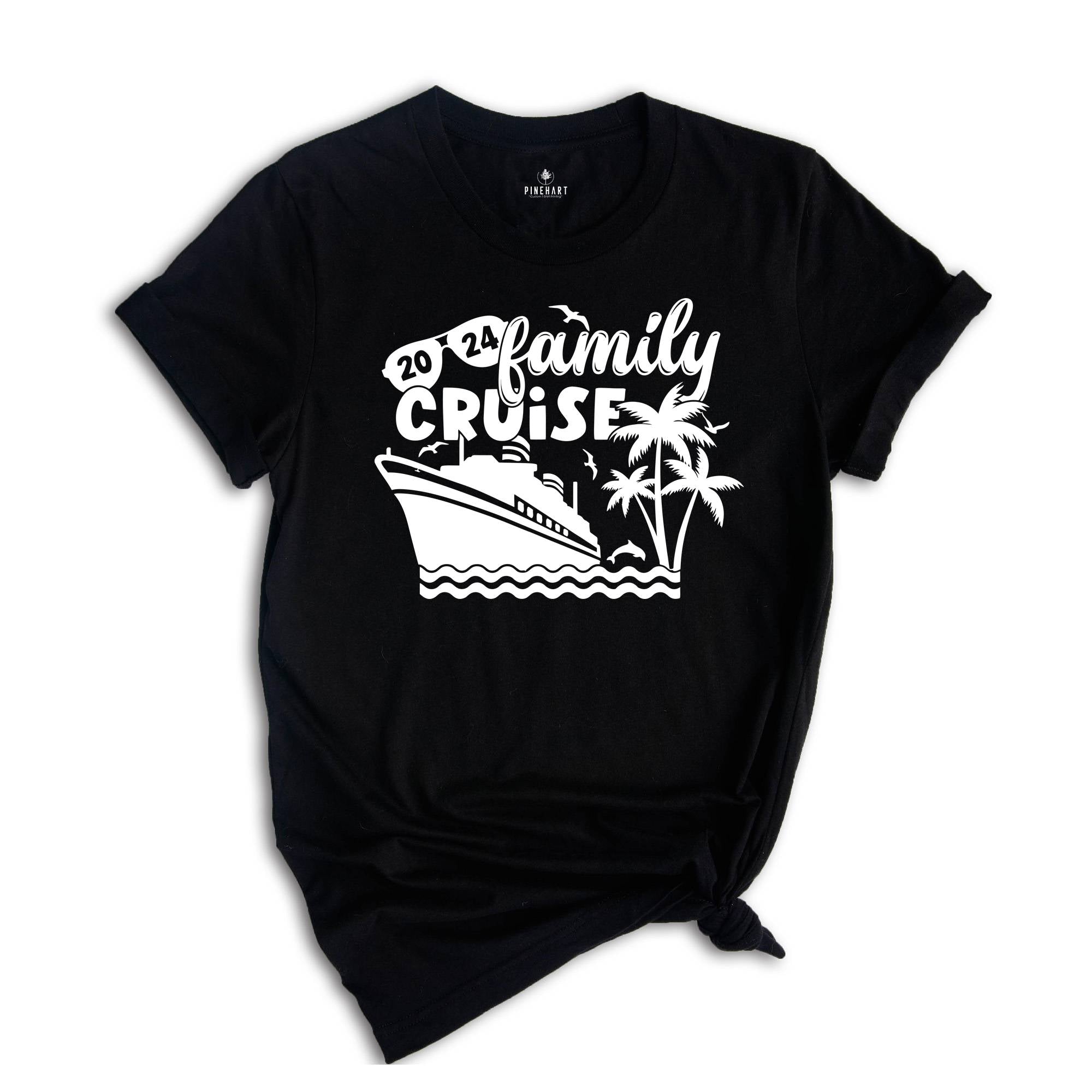 Family Cruise Shirt, Family Matching T-Shirt, Vacation Tee, Family Cruise 2024 Shirt, Beach Vacation Tee, Cute Family Matching Shirt