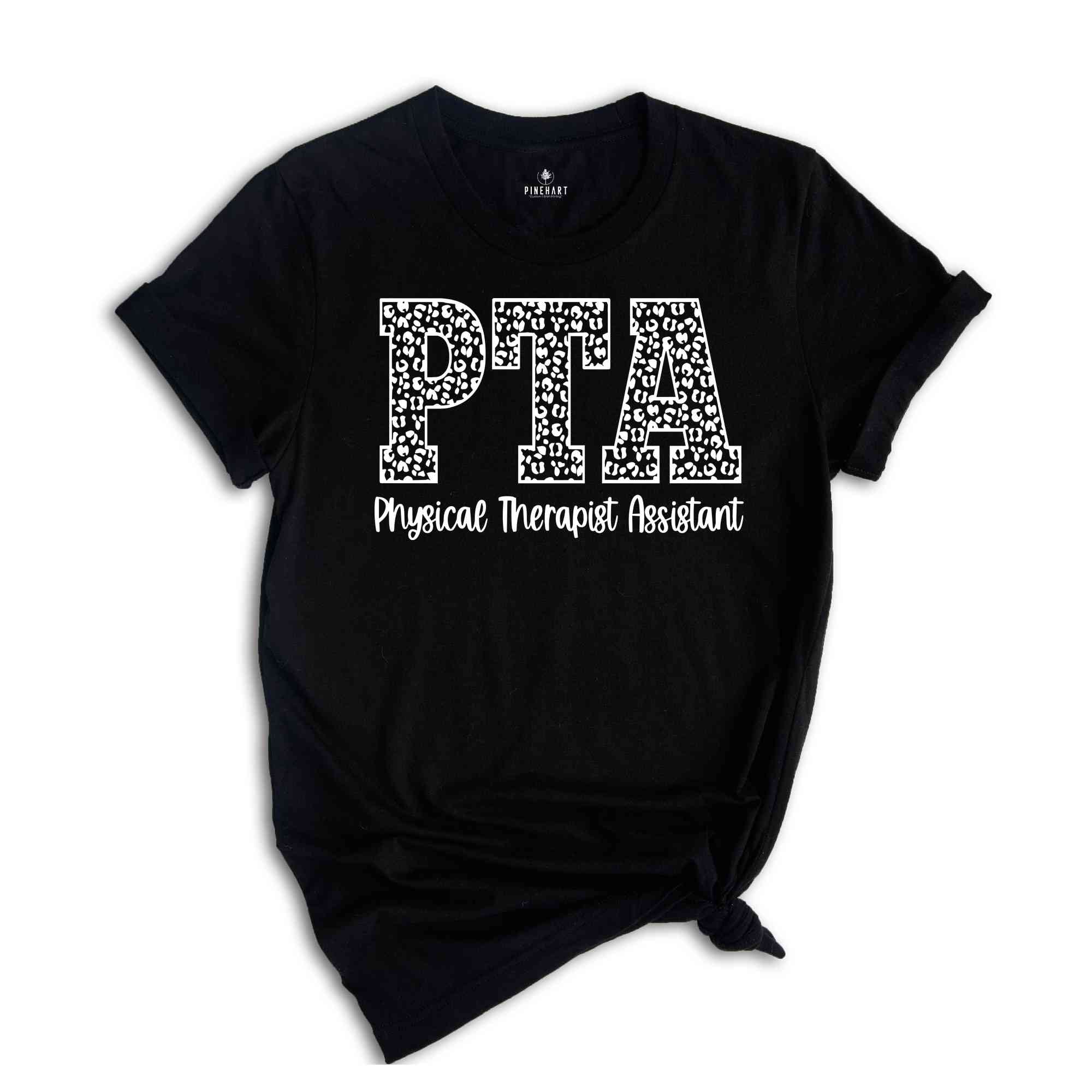 Physical Therapist Assistant Tee, Therapist Student Shirt, Pocket PTA Shirt, Physiotherapy Shirt, Physical Therapist Tee