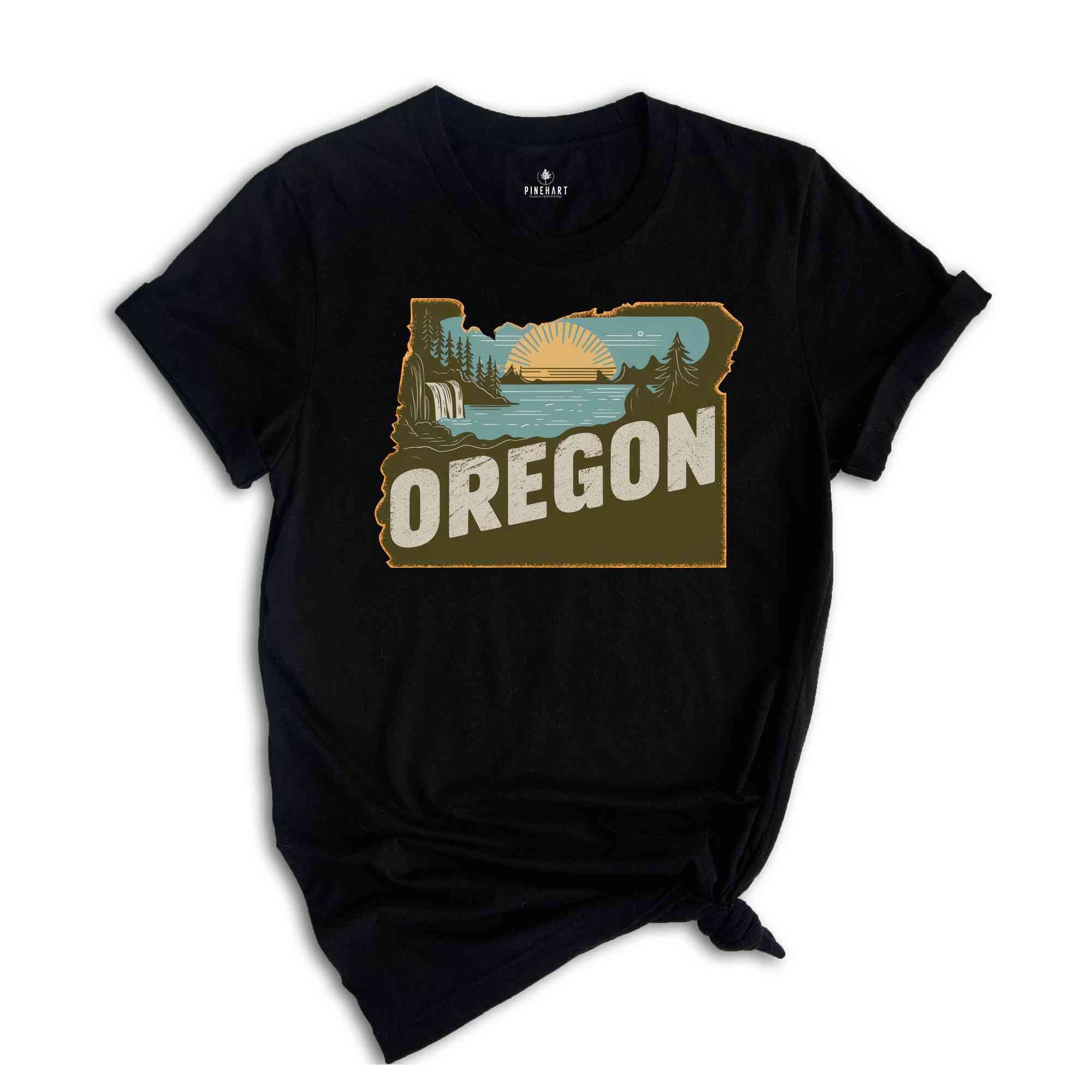 Retro State Of Oregon Shirt, State Of Oregon Shirt, State Shirt, Oregon Shirt, Oregon Lover Shirt, Family Trip Shirt, Travel Shirt