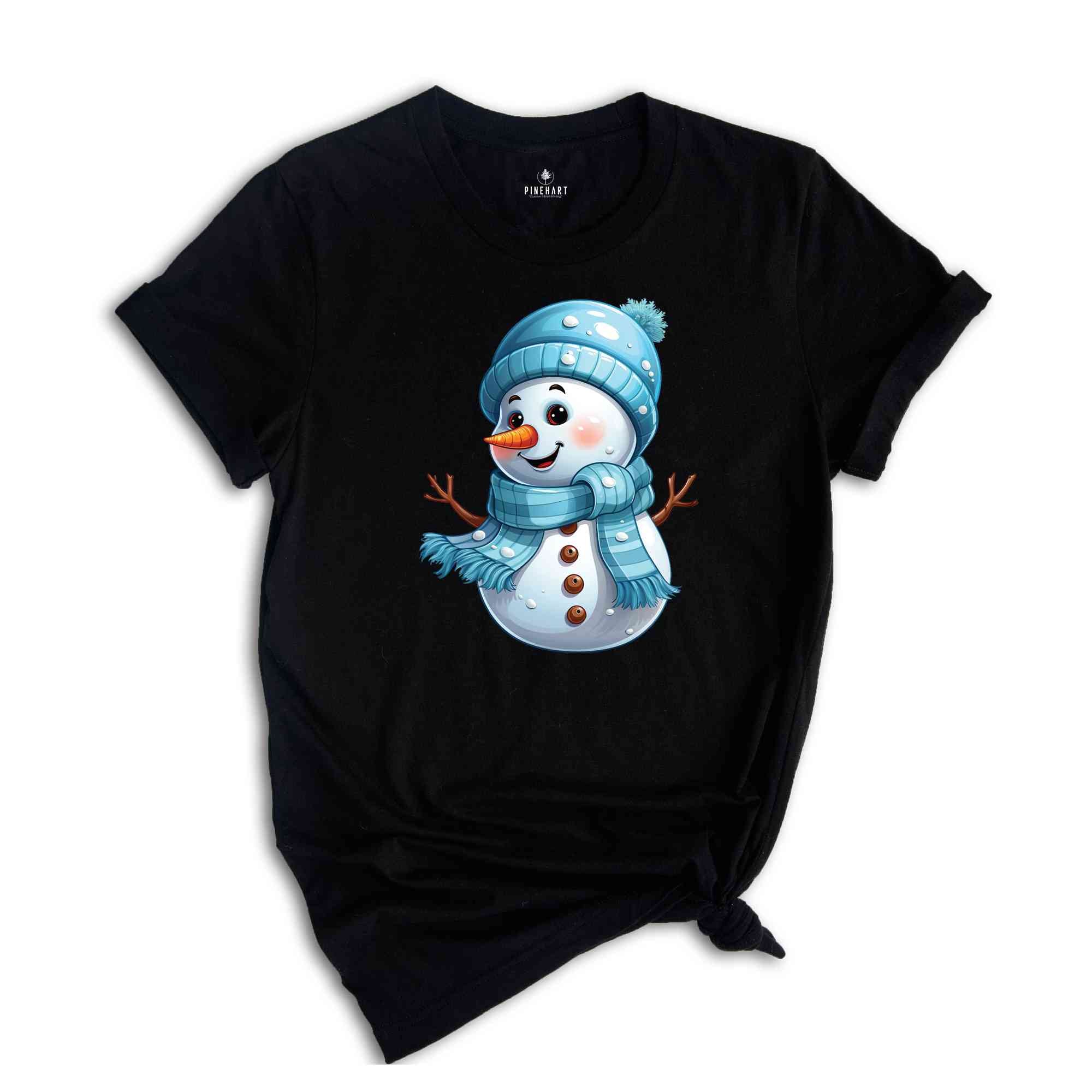 Christmas Snowman Shirt, Cute Snowman Shirt, Christmas Shirt, Cute Winter Shirt, Christmas Gift, New Years Shirt, Holiday Shirt, Snowman Tee