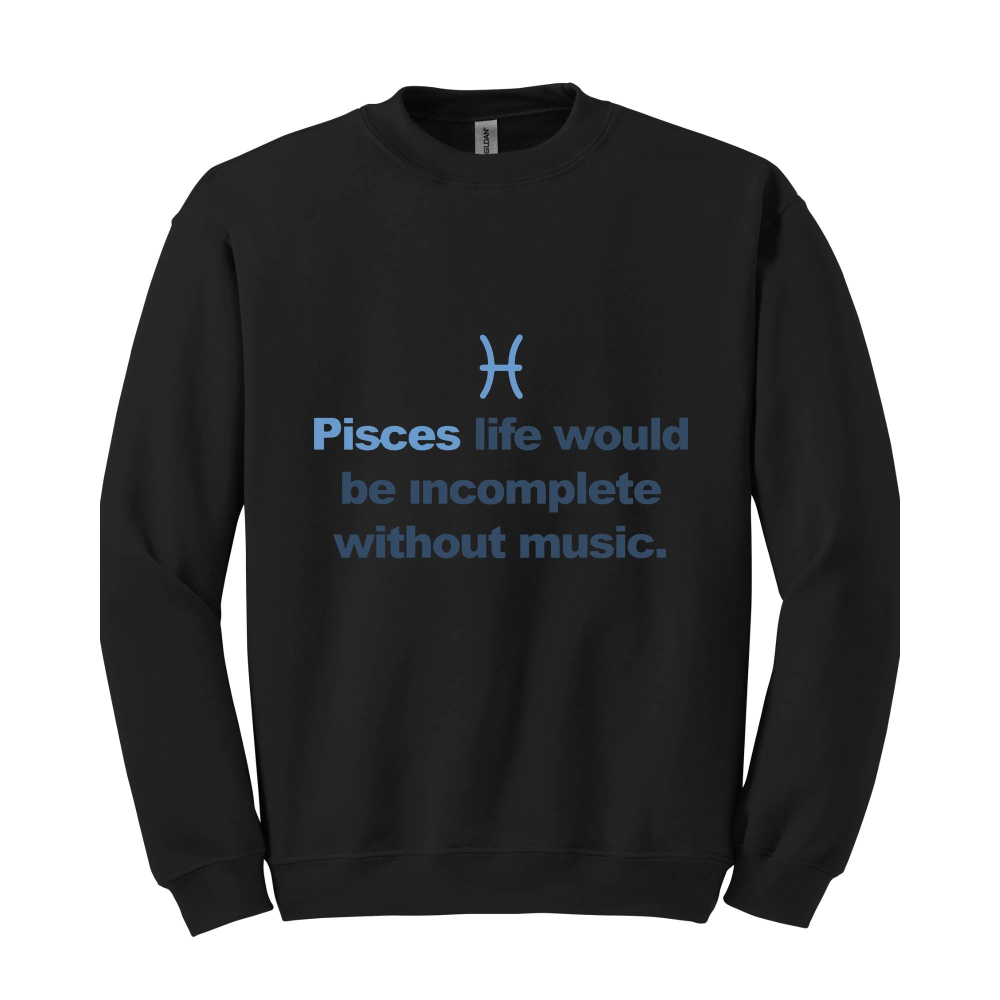 Pisces Zodiac Sign Cozy Sweatshirt , Astrology Inspired Pullover, Perfect Birthday Gift for Pisces, Birthday Custom