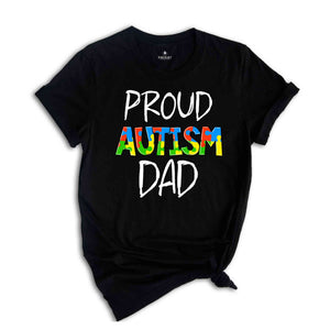 Proud Autism Dad Shirt, Autism Awareness Shirt, Autistic Pride Shirt, Dad Shirt, Autism Day Shirt, Autism Puzzle Shirt