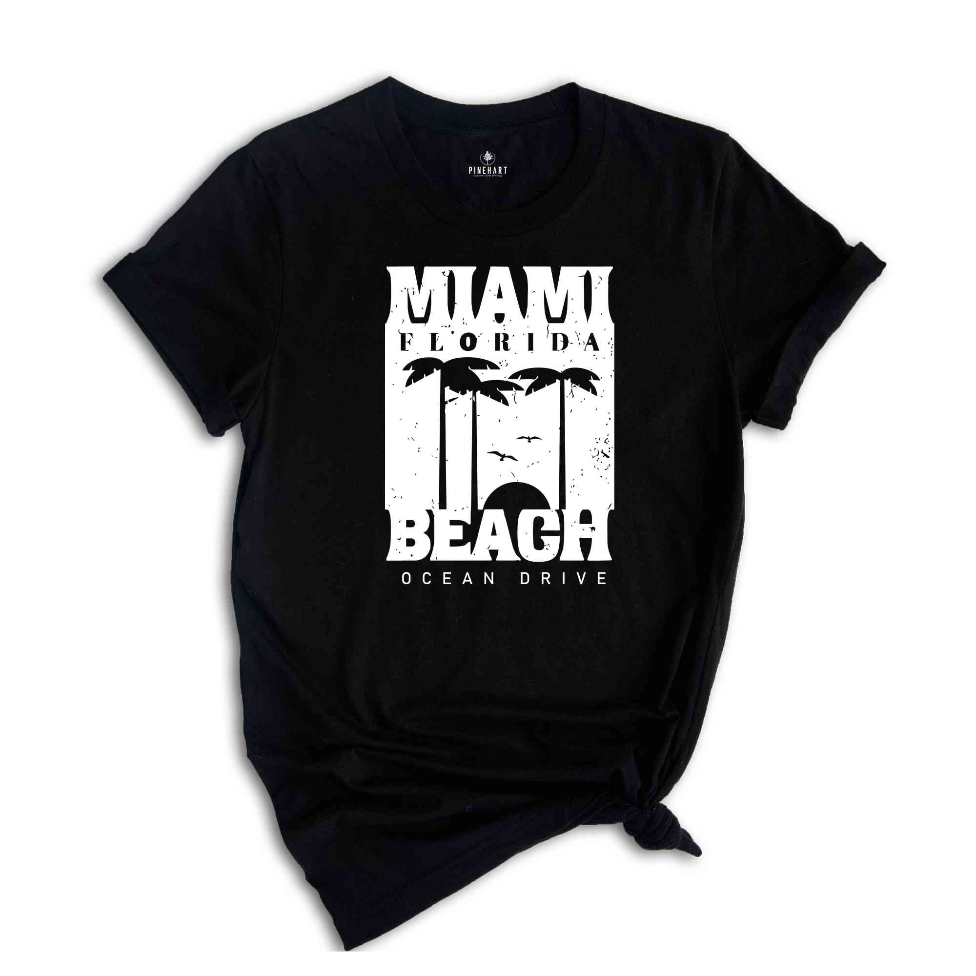 Miami Beach Ocean Drive Shirt, Trendy Beach Shirt, Beach Shirt, Vacation Shirt, Summer Shirt, Trendy Summer Shirt