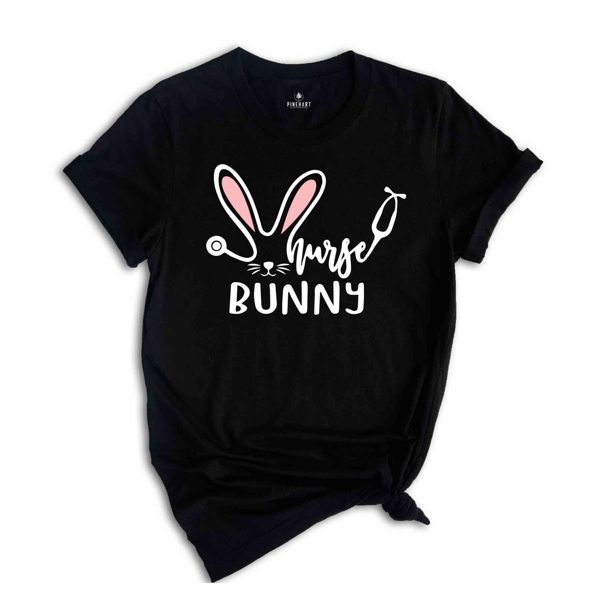 Nurse Bunny Shirt, Easter Shirt, Cute Shirt, Nurse Shirt, Easter Nurse Shirt, Gift For Nurse, Christian Shirt