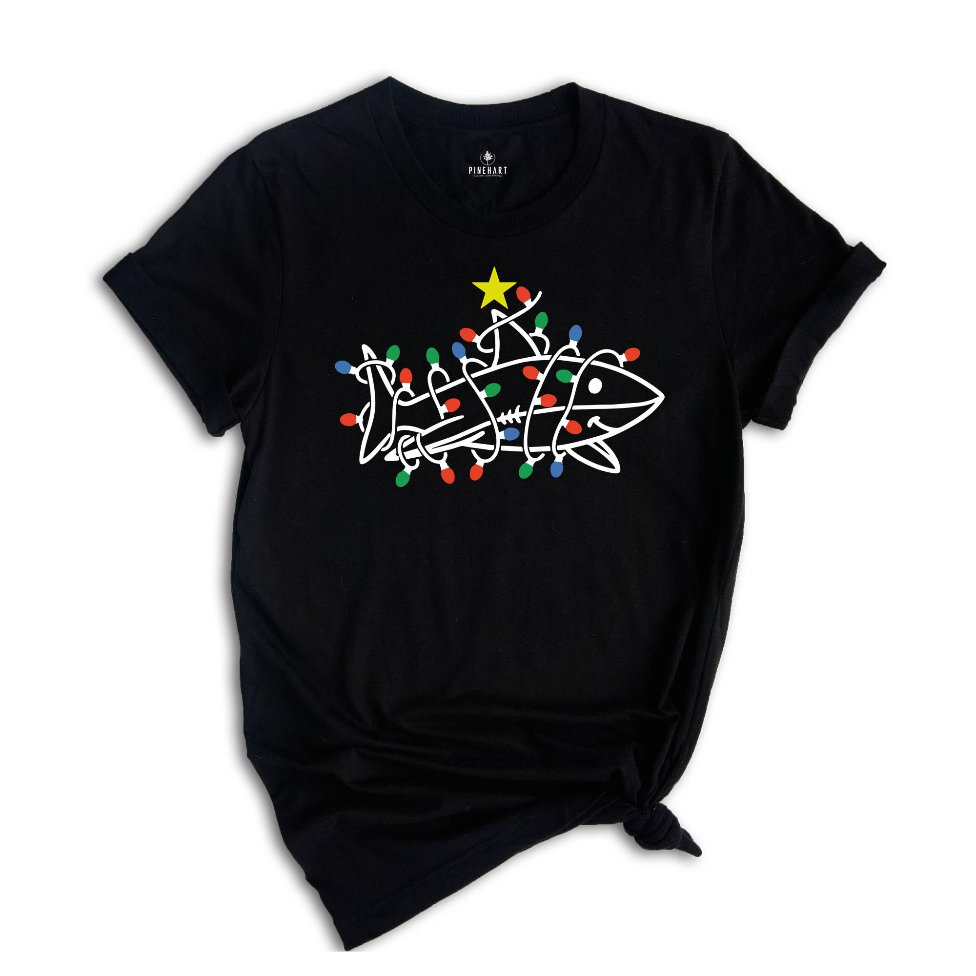 Christmas Shark T-Shirt, Christmas Animal Shirt, Christmas Reunion Tee, Christmas Party Shirt, Christmas Gift Shirt, Christmas Vibes Costume