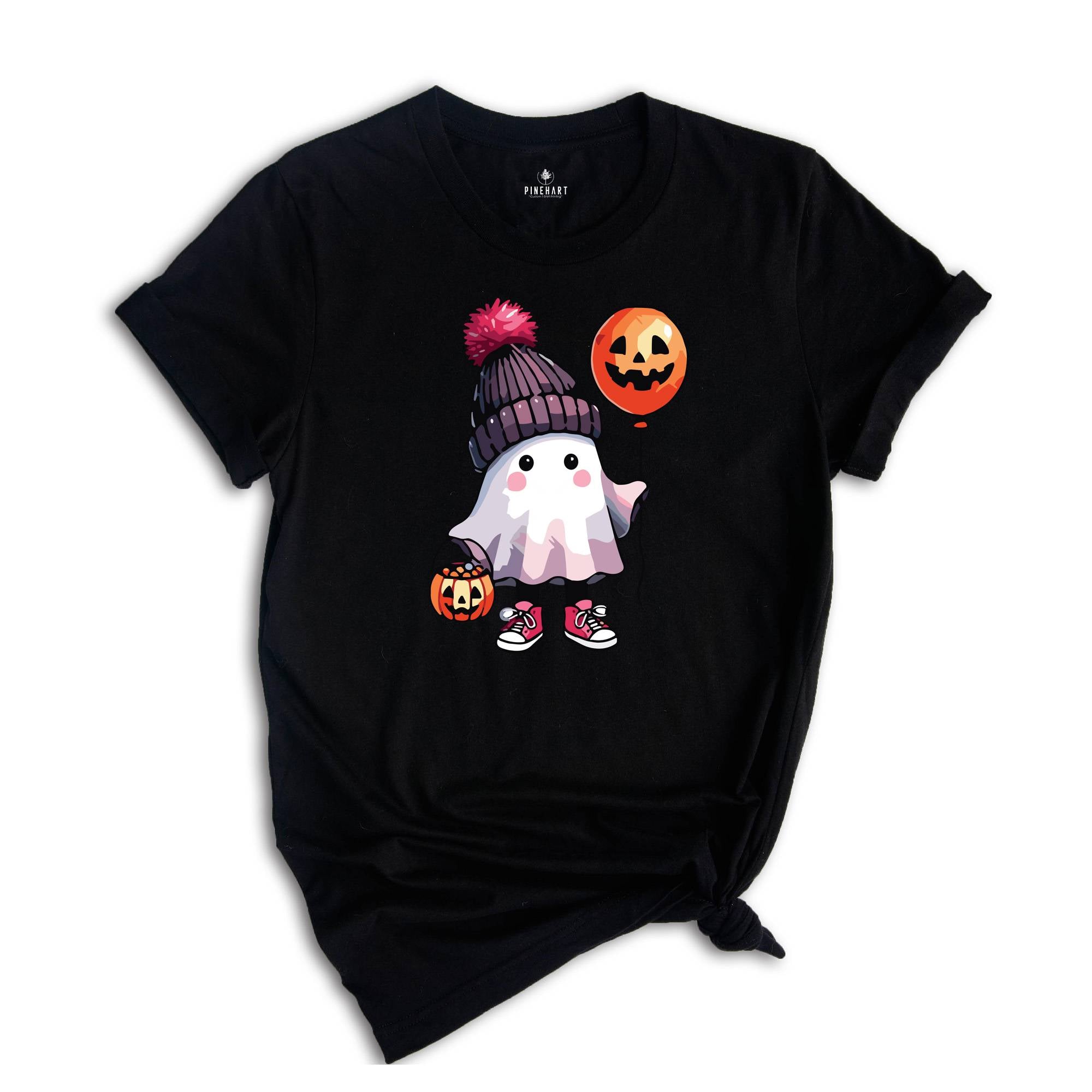 Ghost Halloween Shirt, Halloween Shirt, Halloween Party Shirt, Fall Shirt, Halloween Gift, Halloween Costume Shirt, Trick Or Treat Shirt