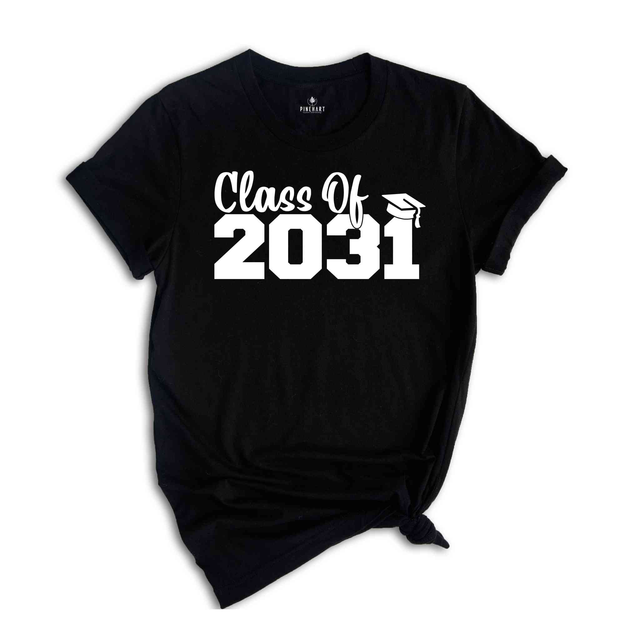 Class of 2031 Shirt, Growing Up Shirt, School Shirt, Graduation Gift, 2031 Shirt, Last Day Of School, Class of 2031, Class Of 2031 Tee