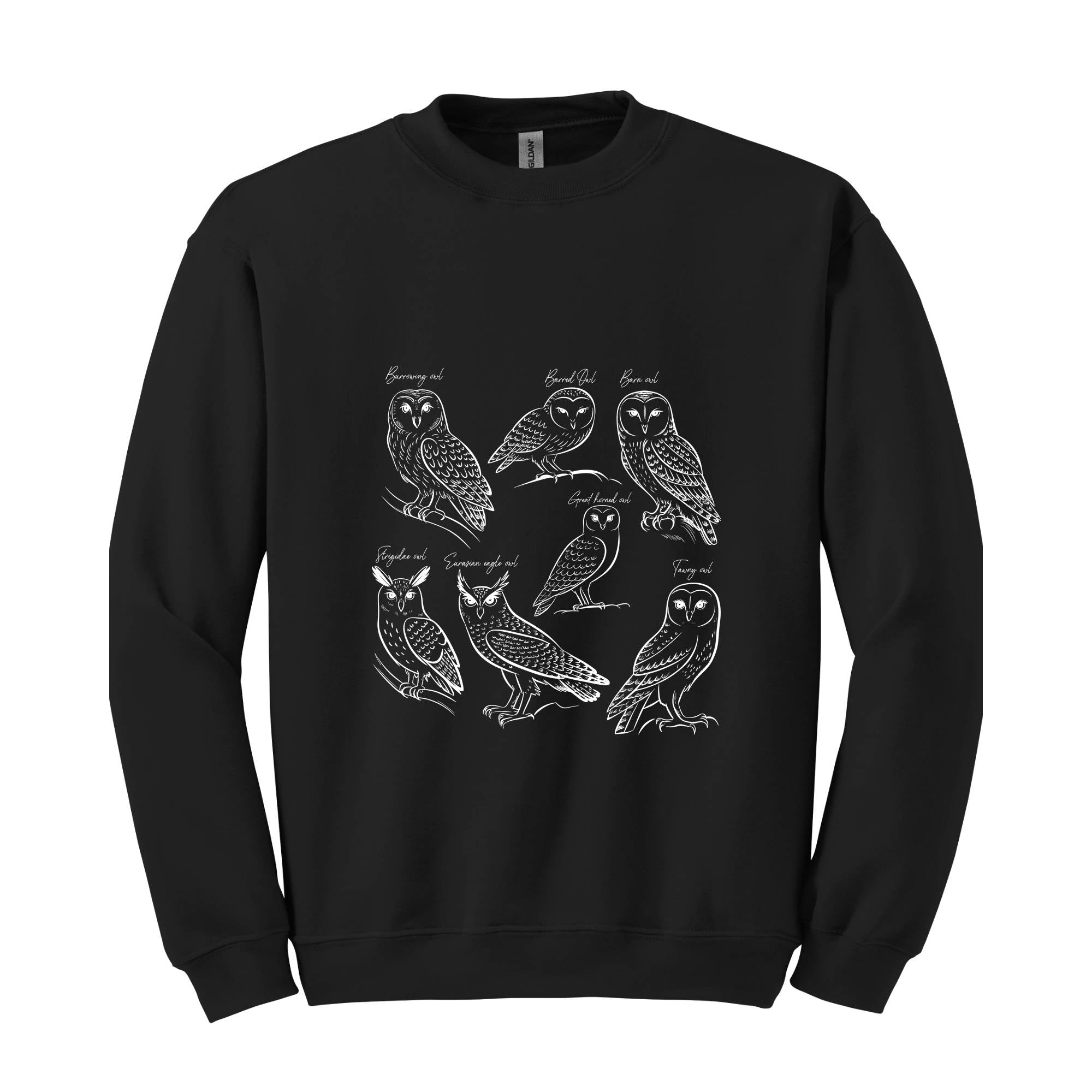 Owl Lover Sweatshirt, Birdwatcher Hoodie, Animal Lover Gift, Birdwatching Hoodie, Bird Nerd Hoodie, Animals Predator Tee, Funny Animal Tee