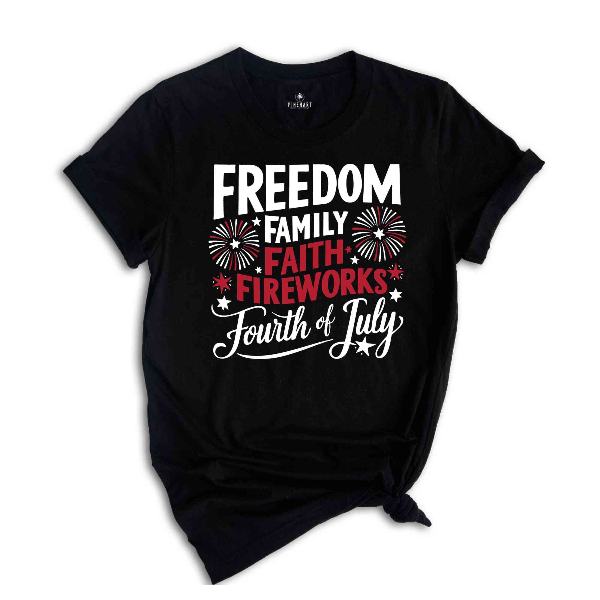 American Family Shirt, 4th Of July Family Party Shirt, Freedom Shirt, Firework Shirt, Funny Fourth Of July, Patriotic Shirts