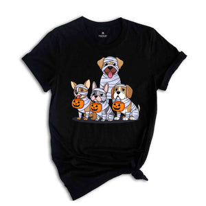 Halloween Dog Shirt, Ghost Dog Shirt, Сute Ghost Dog Shirt, Halloween Shirt, Dog Lover Gift, Spooky Season Shirt, Dog Shirt