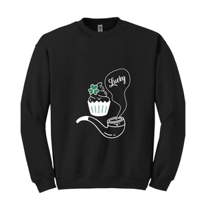 Patrick`s day Sweater, Lucky Charm Sweater, Trendy Sweater, ST Patrick's Clover Sweatshirt, Lucky Sweater, Saint Patrick`s day Sweatshirt