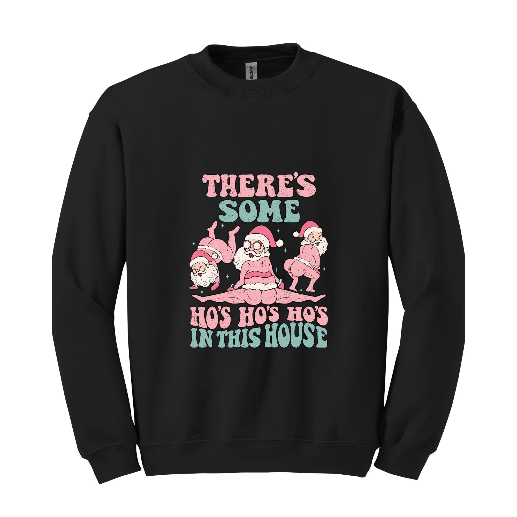 There Are Some Ho Ho Sweatshirt, Funny Christmas Sweater, Christmas Holiday , Winter Season Sweatshirt, Gift for Christmas