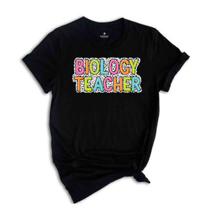 Biology Teacher Shirt, Teacher Gift, Cute Teacher Shirt, Teacher Life Shirt, Teaching Shirt, Gift For Teacher, Back To School Shirt