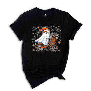 Fall Ghost Halloween Shirt, Cute Ghost Shirt, Fall Shirt, Autumn Shirt, Cozy Season Shirt, Boo Shirt, Spooky Season Shirt, Ghost Shirt