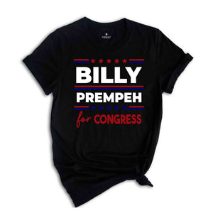 Billy Prempeh Shirt, 2024 Election Shirt, New Jersey Shirt, Vote Shirt, Political Shirt, Equal Rights Shirt