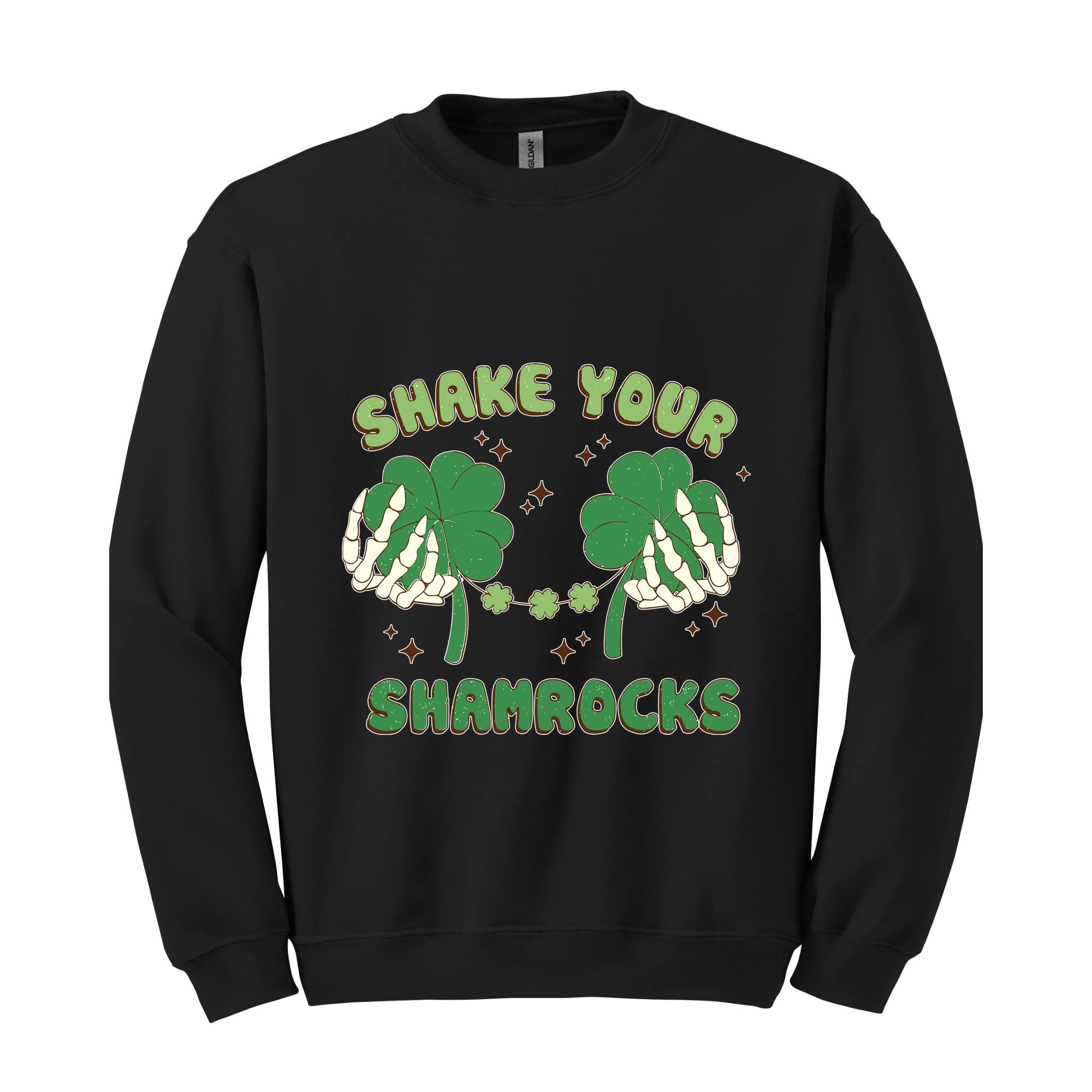 Shake Your Shamrock Sweatshirt, Funny St Paddy's Day Sweatshirt, Shake Your Shamrock Shirt, Cute Saint Patrick's Day Sweatshirt for Women