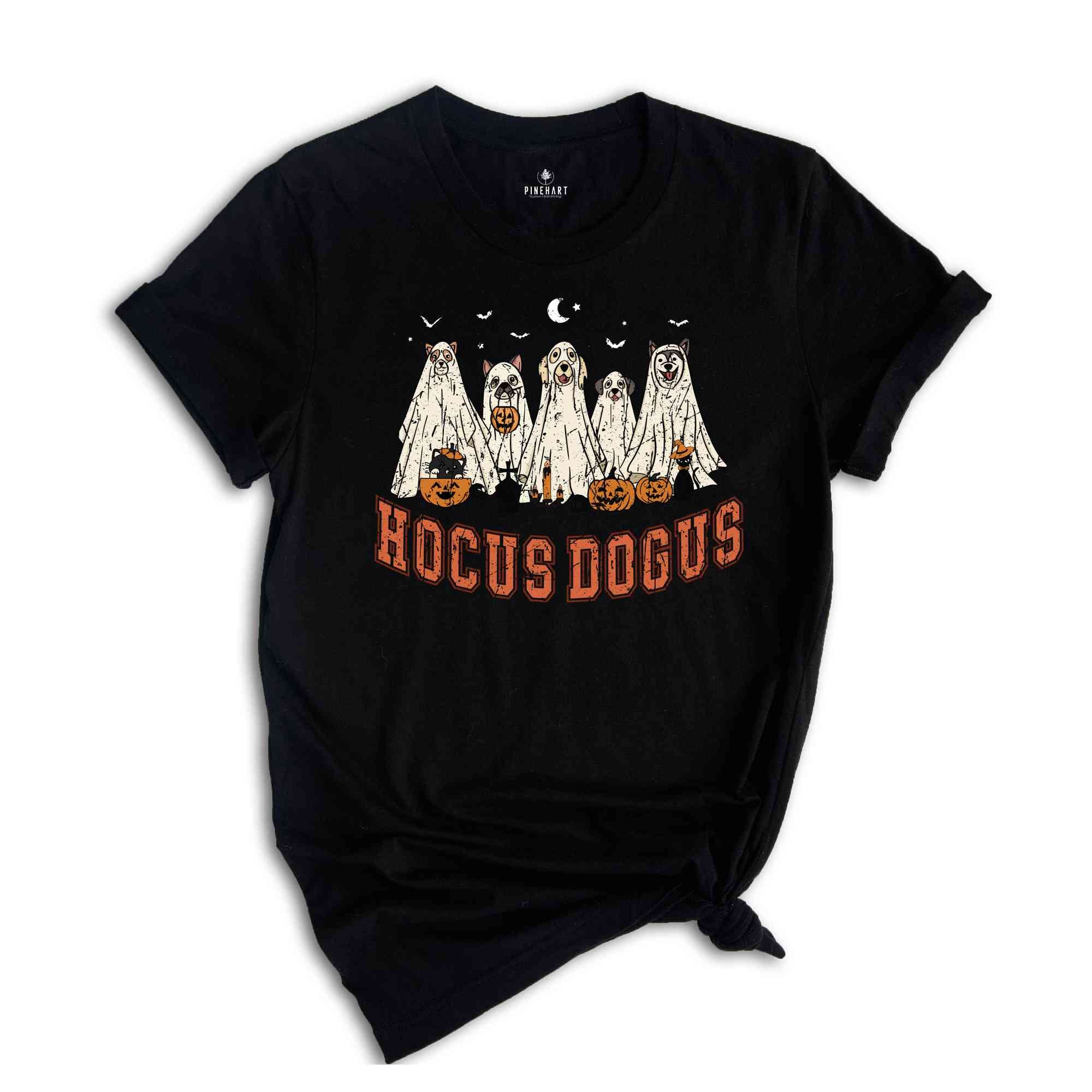 Hocus Dogus Shirt, Halloween Dog Shirt, Ghost Dog Shirt, Dog Lover Shirt, Ghost Shirt, Spooky Season Shirt, Spooky Shirt, Cute Halloween Tee