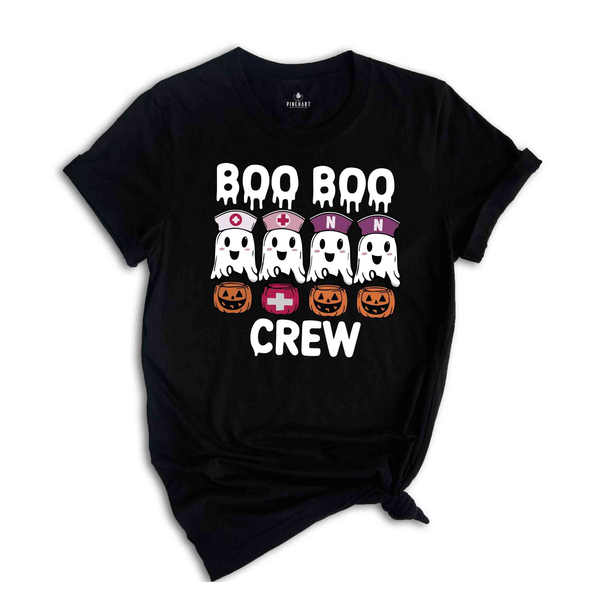 Boo Boo Crew Shirt, Halloween Nurse Shirt, Nurse Halloween Gift, Spooky Season Shirt, Nurse Shirt, Spooky Nurse Shirt, Halloween Shirt