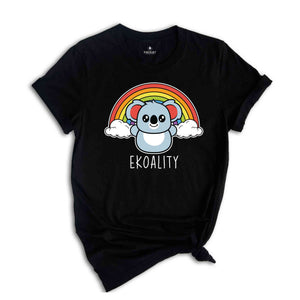 Ekoality Shirt, Funny LGBT Shirt, LGBT Shirt, LGBT Support Shirt, Pride Rainbow Shirt, Equality Shirt, LGBTQ Pride Shirt, Animal Lover Shirt