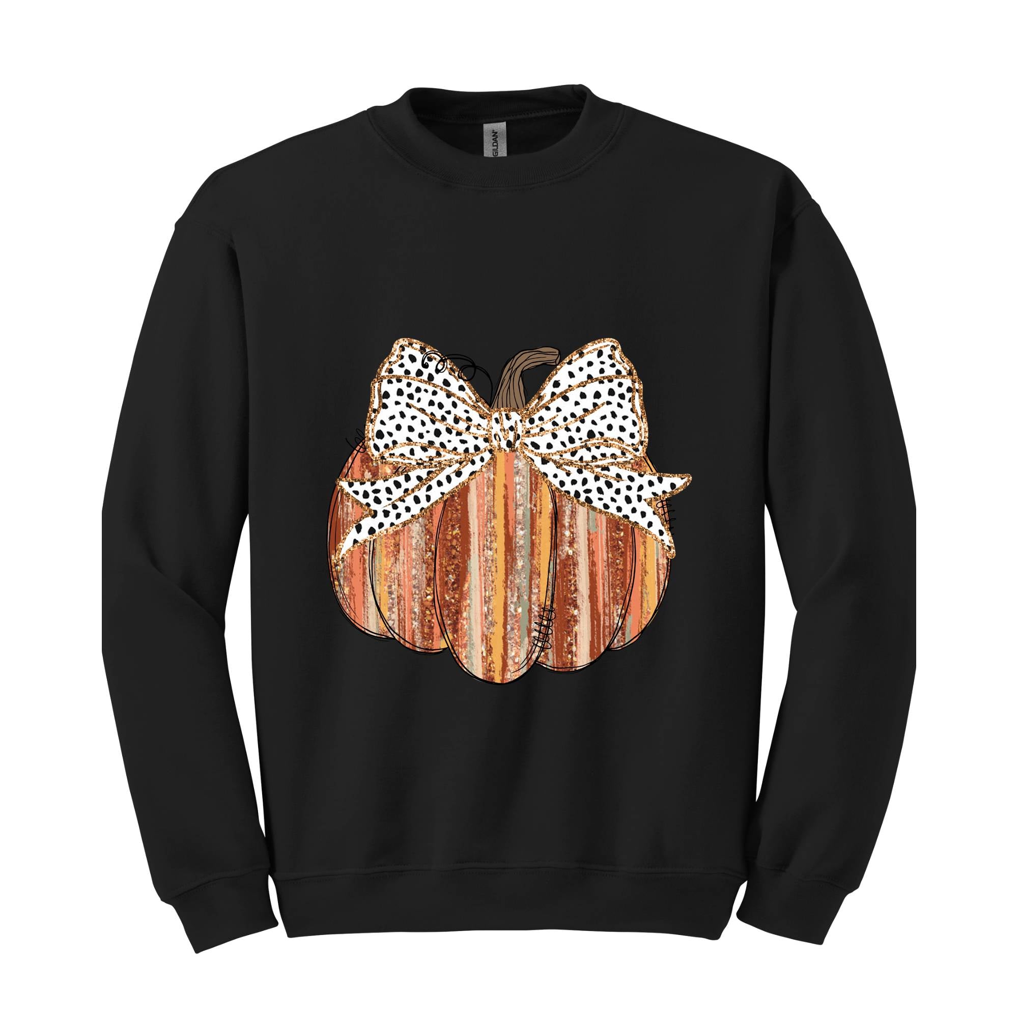 Glitter Pumpkin Sweatshirt, Fall Leopard Pumpkin Hoodie, Spice Season Gifts, Thanksgiving Family Matching Sweaters, Fall Vibes Hoodie