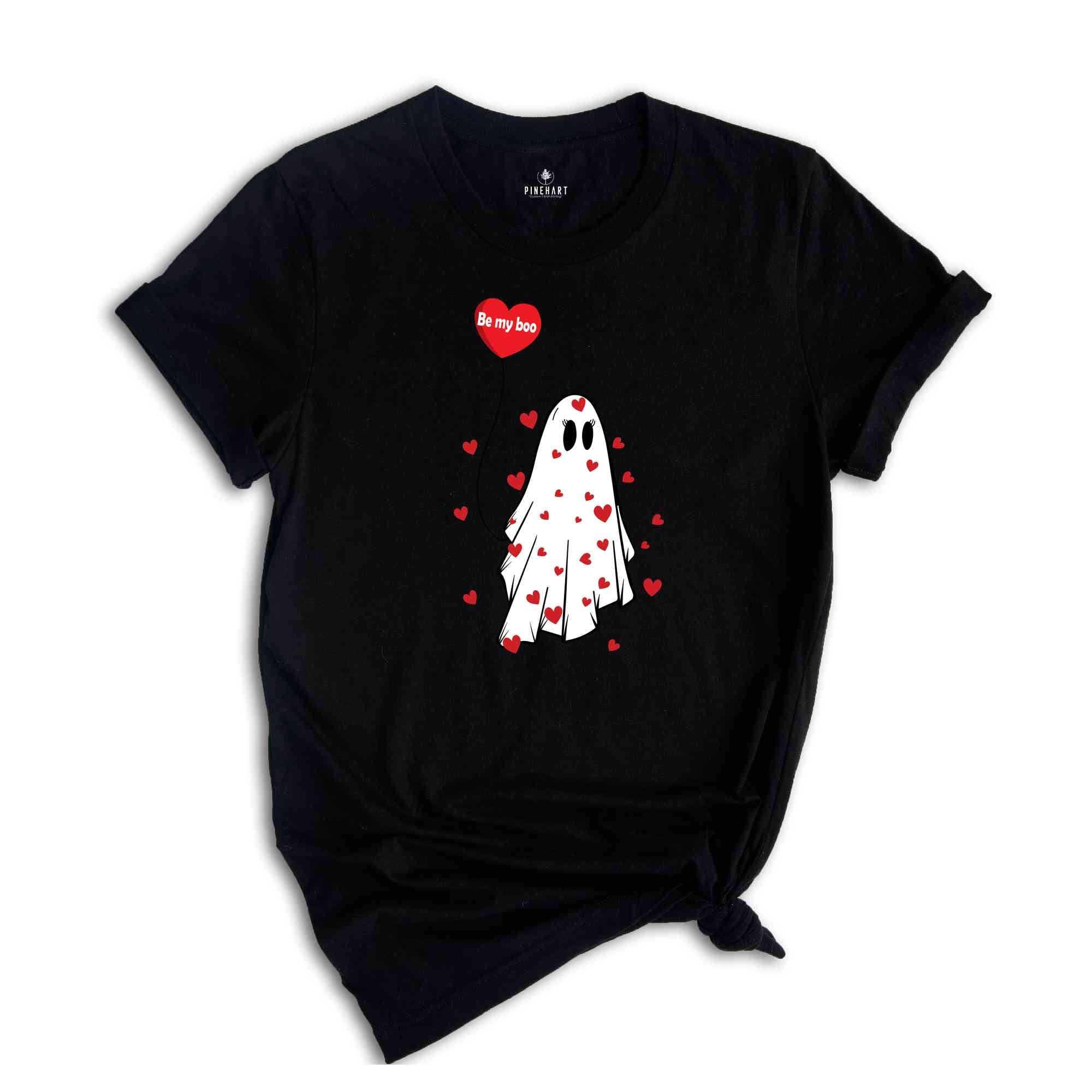 Valentine's Day Ghost Shirt, Valentine Day Shirt, Be My Boo T-shirt, Ghost Shirt, Valentine Day Gift