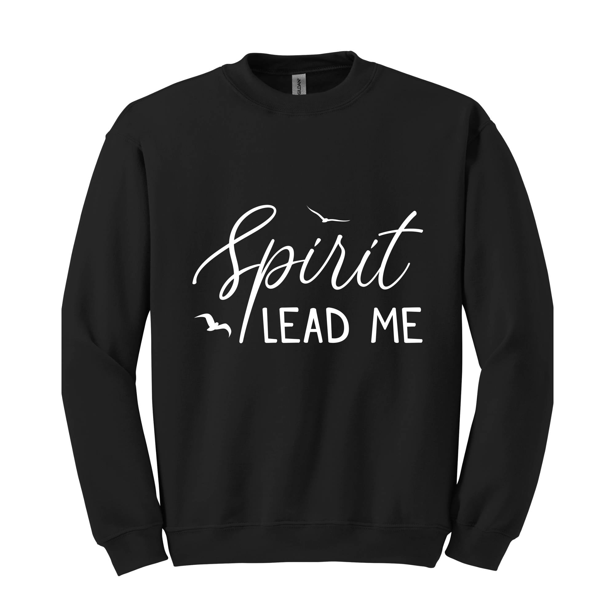 Spirit Lead Me Where My Trust Is Without Borders Sweatshirt, Religious Quote Sweatshirt, Elegant Boho Christian Quote Sweatshirt