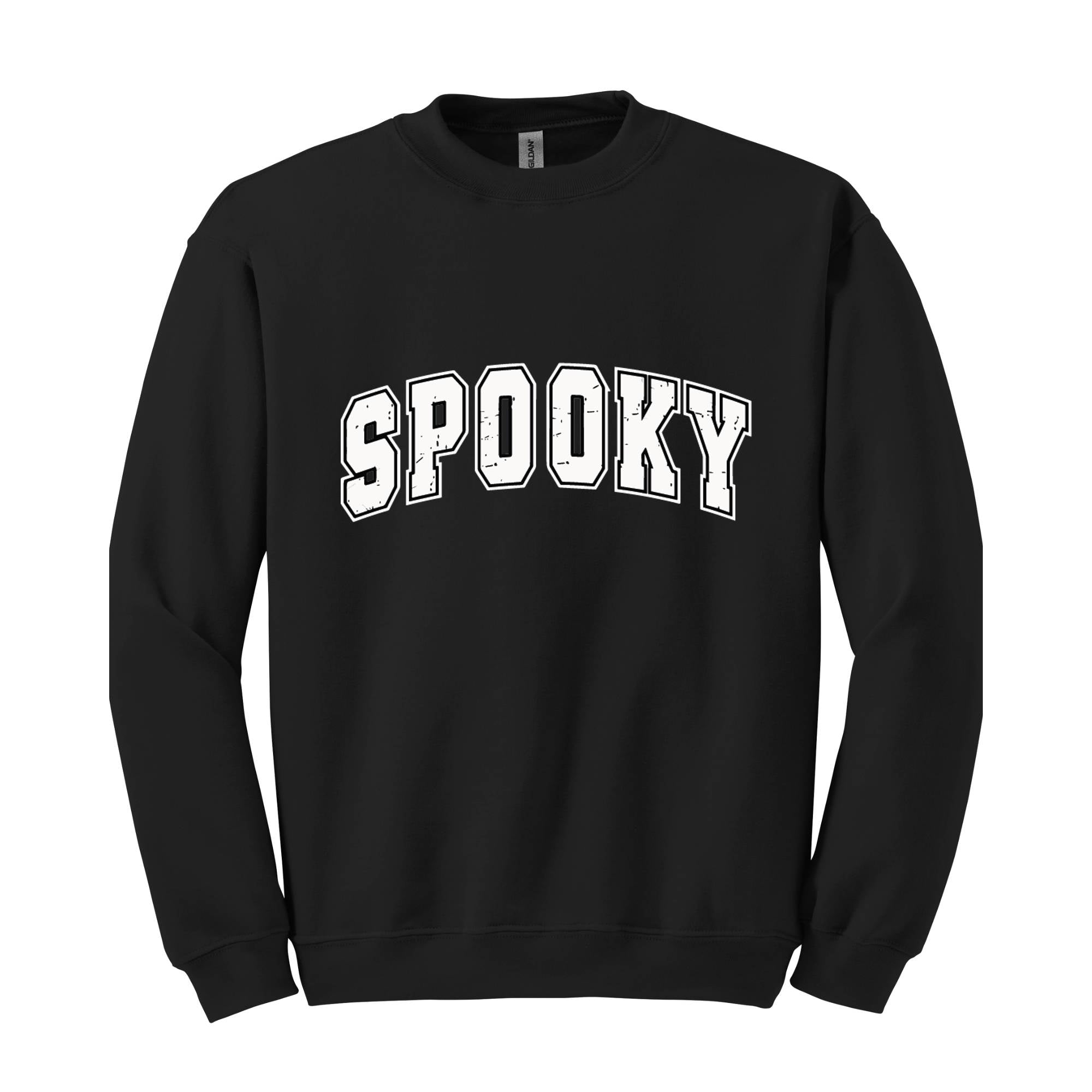 Spooky Sweatshirt, Halloween Sweatshirt, Halloween Gift Hoodie, Womens Halloween Sweatshirt, Spooky Season Shirt, Ghost Halloween