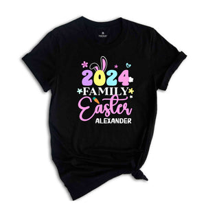 Custom Easter Family 2024 Shirt, Easter Family Shirt, 2024 Easter Shirt, Custom Easter Shirt, Easter Matching Shirt