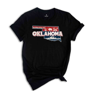 Retro State Of Oklahoma Shirt, State Of Oklahoma Shirt, State Shirt, Oklahoma Shirt, Oklahoma Lover Shirt, Family Trip Shirt, Travel Shirt