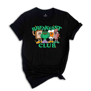 Aesthetic Breakfast Club Shirt, Pancake And Coffee Shirt, Vintage Breakfast Shirt, Brunch Shirt