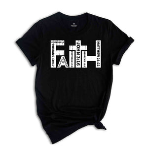 Faith Shirt, Christian Shirt, Bible Verses Shirt, Religious Shirt, Retro Faith Shirt, Christian Cross Shirt, Cross Shirt