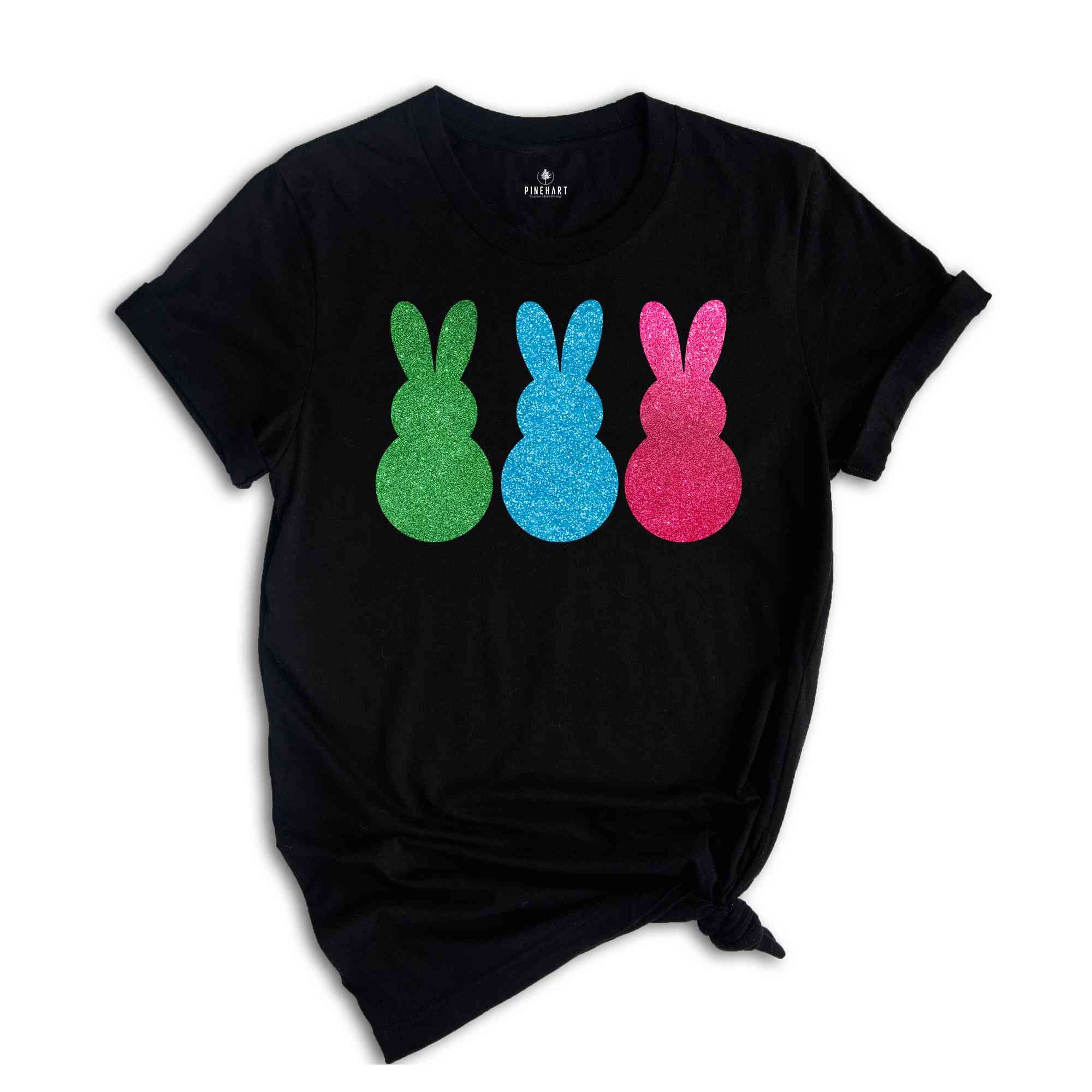 Glitter Bunnies Shirt, Easter Shirt, Bunny Easter Shirt, Happy Easter Shirt, Easter Mom Shirt, Mom Shirt