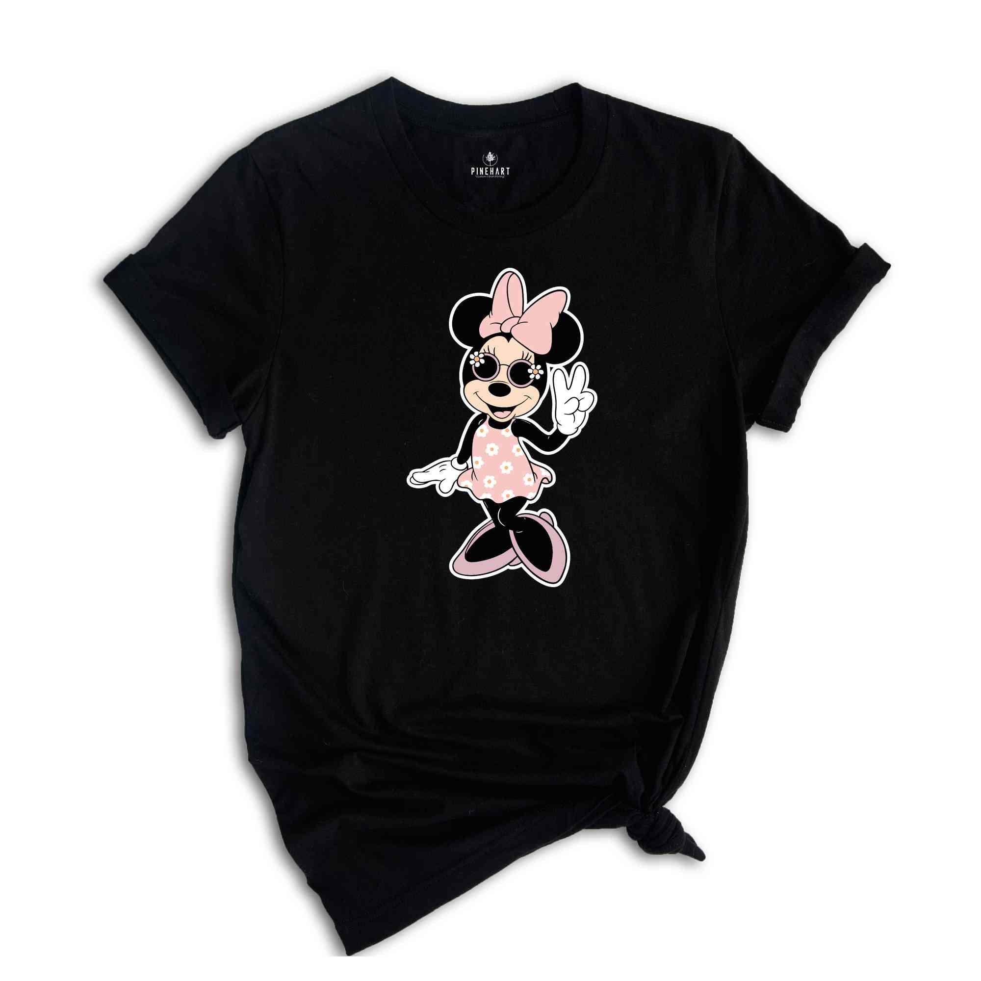 Minnie Summer Shirt, Disney Summer Shirt, Groovy Minnie Mouse Shirt, Cute Disney Shirt, Disney Trip Shirt, Summer Vacation Tee