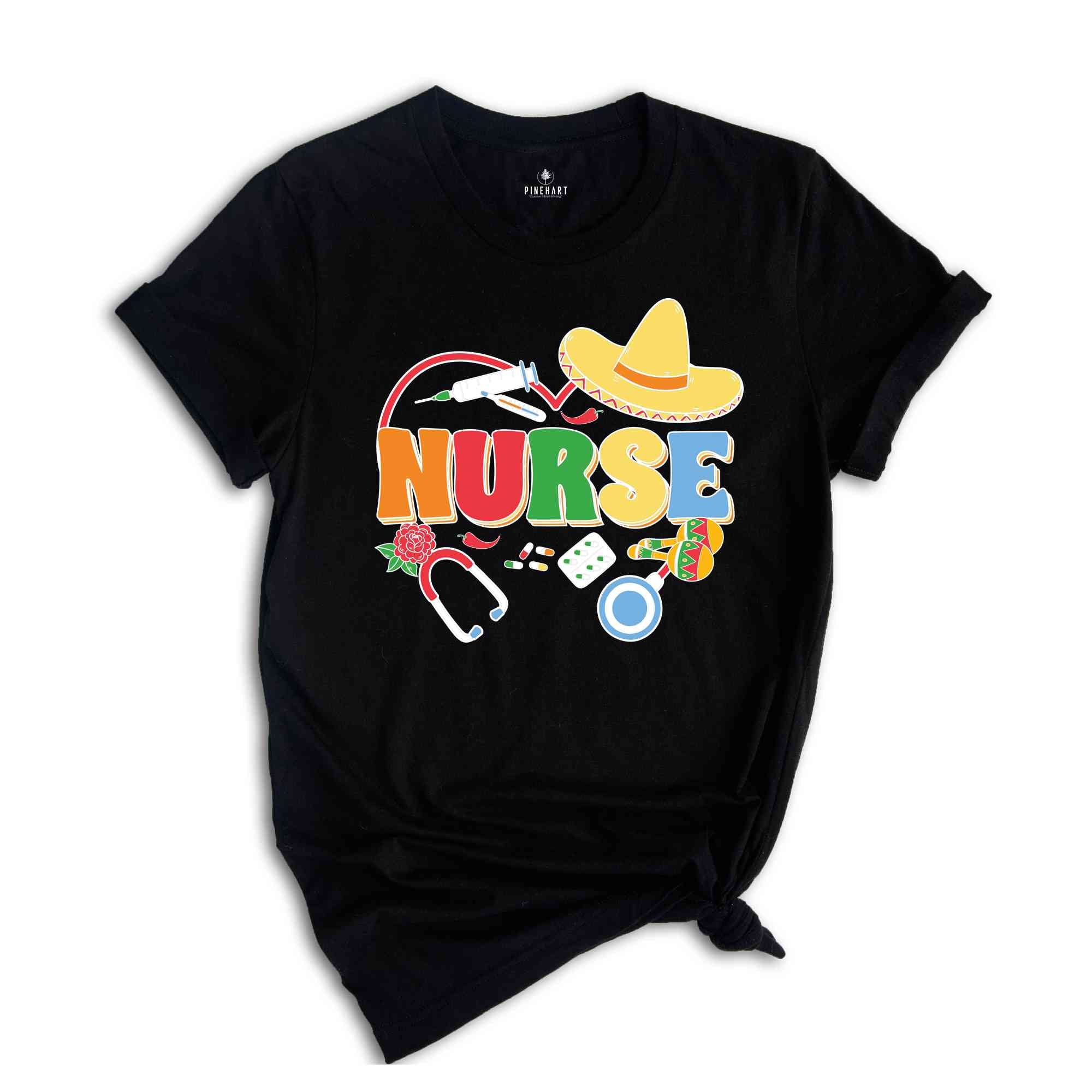 Cinco De Mayo Nurse Shirt, Fiesta Party Shirt, Nurse Shirt , Cinco De Mayo Tee, Fiesta Shirt, Mexican Party Tee, Mexican Festival Shirt