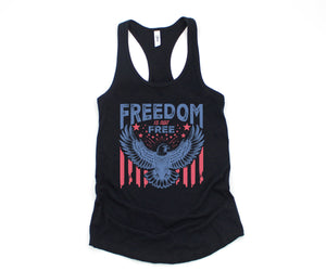 Freedom Is Not Free Tank Top, July 4th Tank Top, USA Tank Top, Fourth Of July Outfit, Patriotic Top, Independence Day, 4th Of July Tank Top