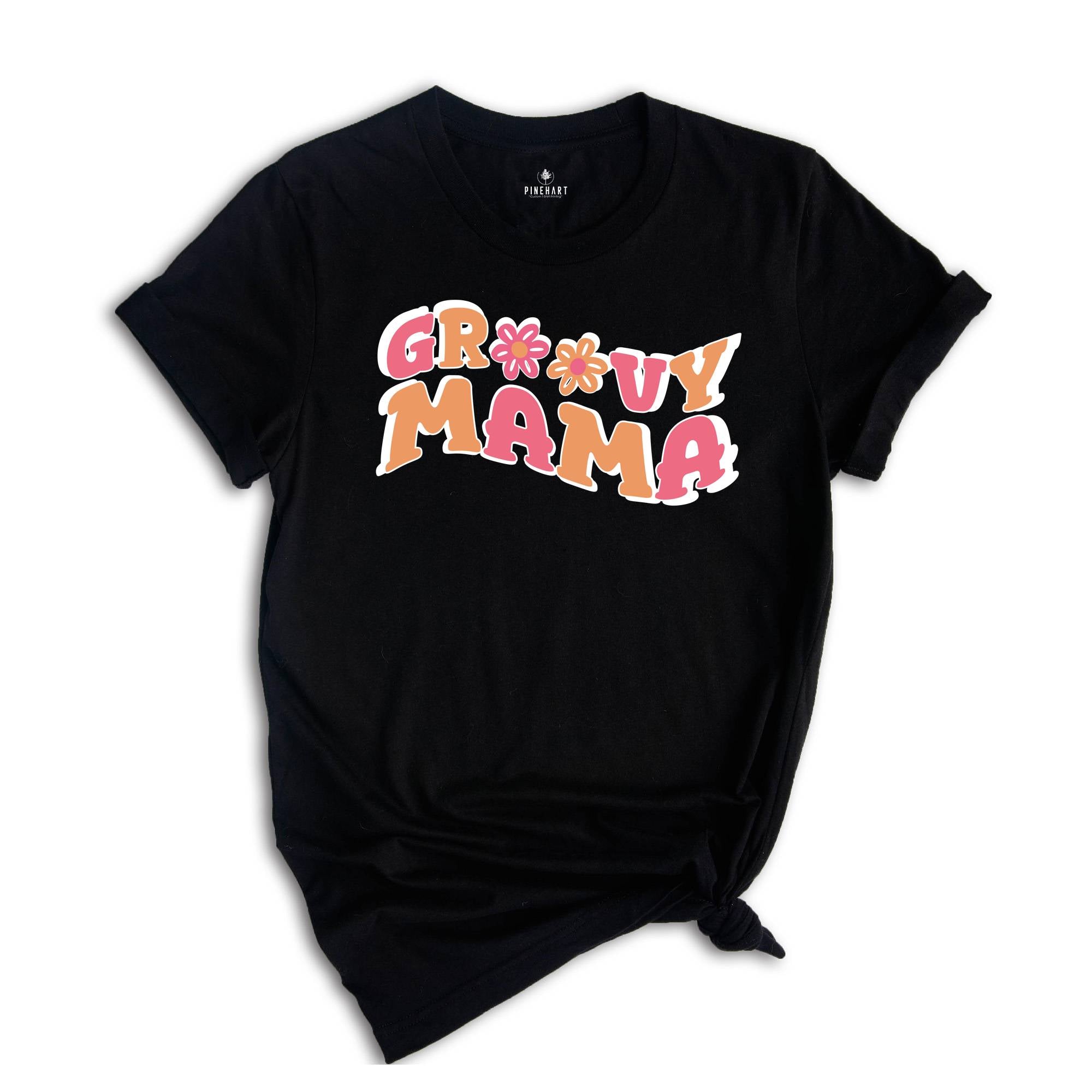 Groovy Mama Shirt, Groovy Birthday Party, Family Groovy Tee, Groovy Mom Tshirt, Mama Gift Shirt, Hippie Mom Tees, Groovy Party Shirt