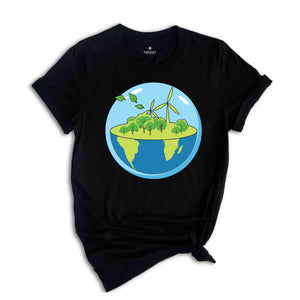 Save The World Shirt, World Earth Day Shirt, Ecology World Shirt, Save The Planet Shirt, Recycling Shirt, Inspirational Shirt