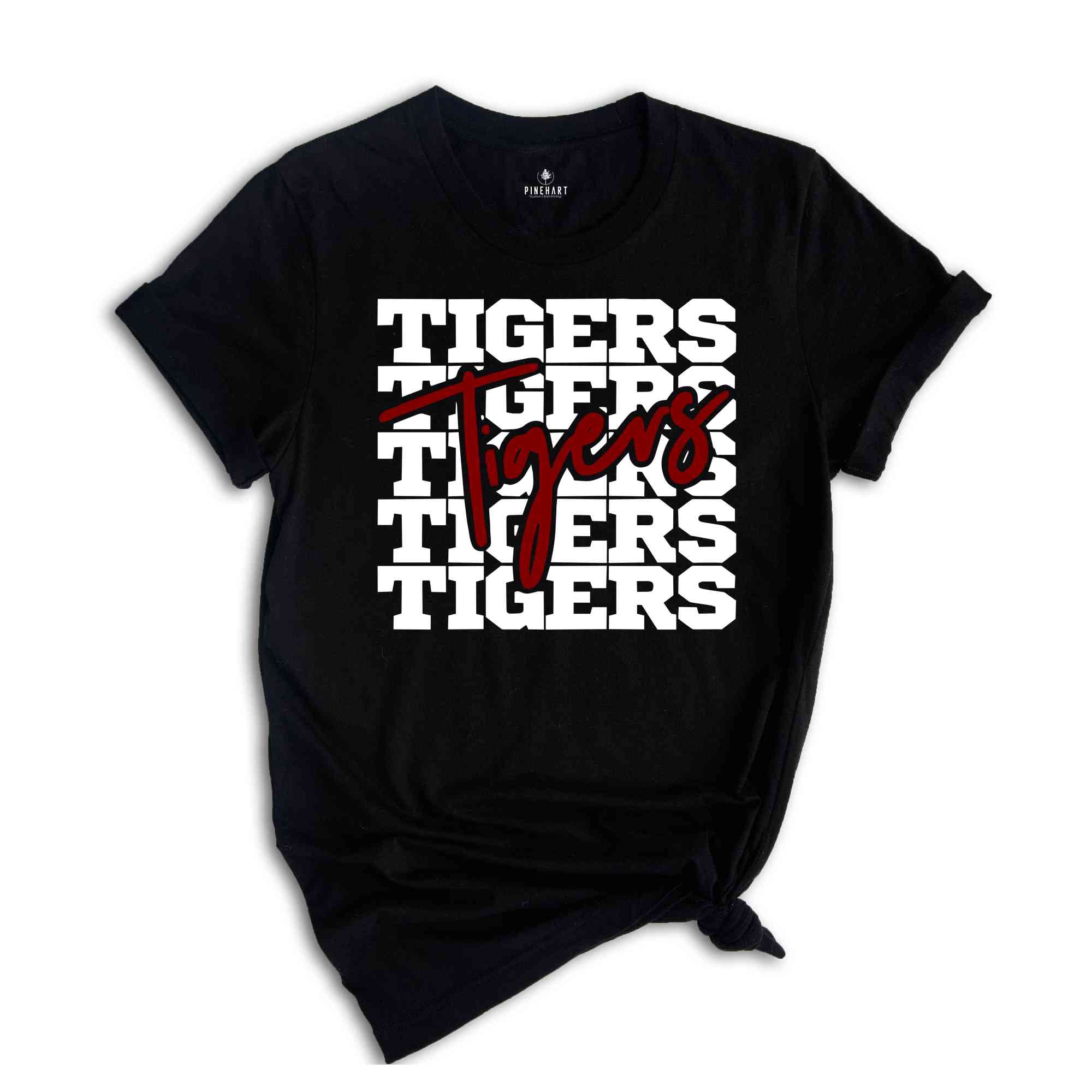 Team Mascot Shirt, Tigers Team Shirt, Tigers Football Shirt, Tigers Fan Shirt, Tigers School Tee, Tigers School Spirit, Tigers Mom Shirt