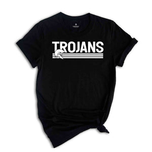 Team Mascot Trojans Shirt, Trojans Team Shirt, Trojans Team Spirit Shirt, Trojans Fan Shirt, School Spirit Shirt, Trojans Mascot Shirt