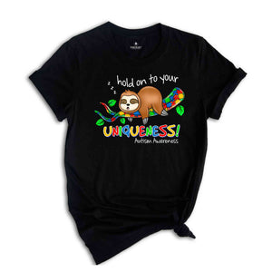 Cute Autism Shirt, Autism Awareness Shirt, Neurodiversity Shirt, ADHD Shirt, Animal Lover Shirt, Funny Sloth Shirt, Funny Animal Shirt