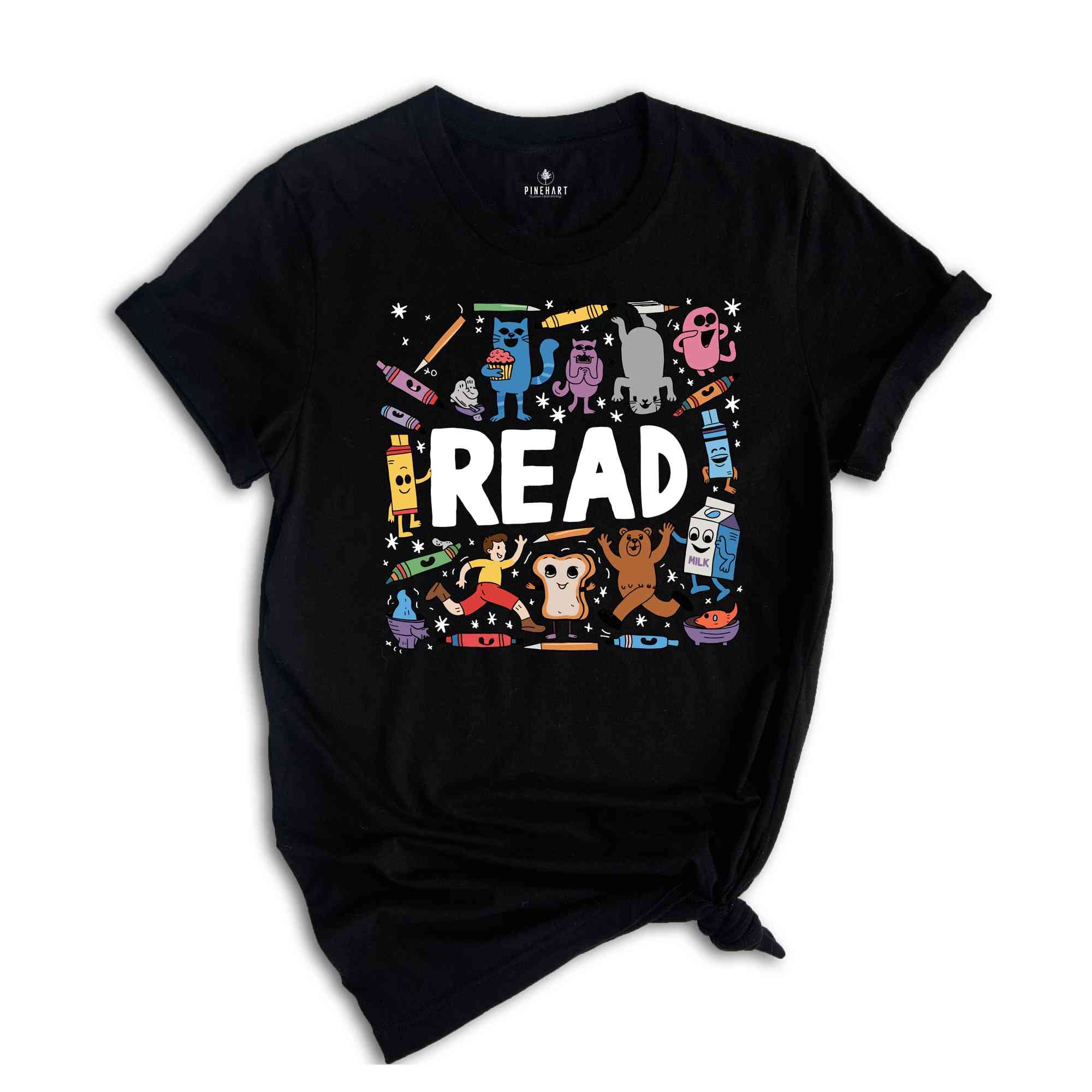 Read Shirt, Read Children's Books Teacher Shirt, Teacher Life Shirt, Teacher Shirt, Kindergarten Shirt, Gift For Teacher