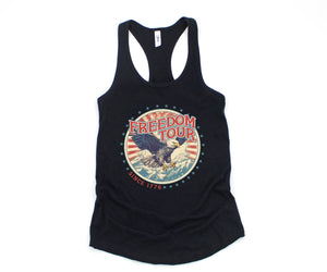 Freedom Tour Tank Top, Bald Eagle Shirt, July 4th Tank Top, USA Tank Top, Independence Day, 4th Of July Tank Top, Fourth Of July Outfit