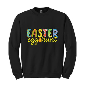 Easter Egg Hunter Sweatshirt, Happy Easter Sweatshirt, Funny Easter Sweatshirt, Easter Gift, Cute Sweatshirt