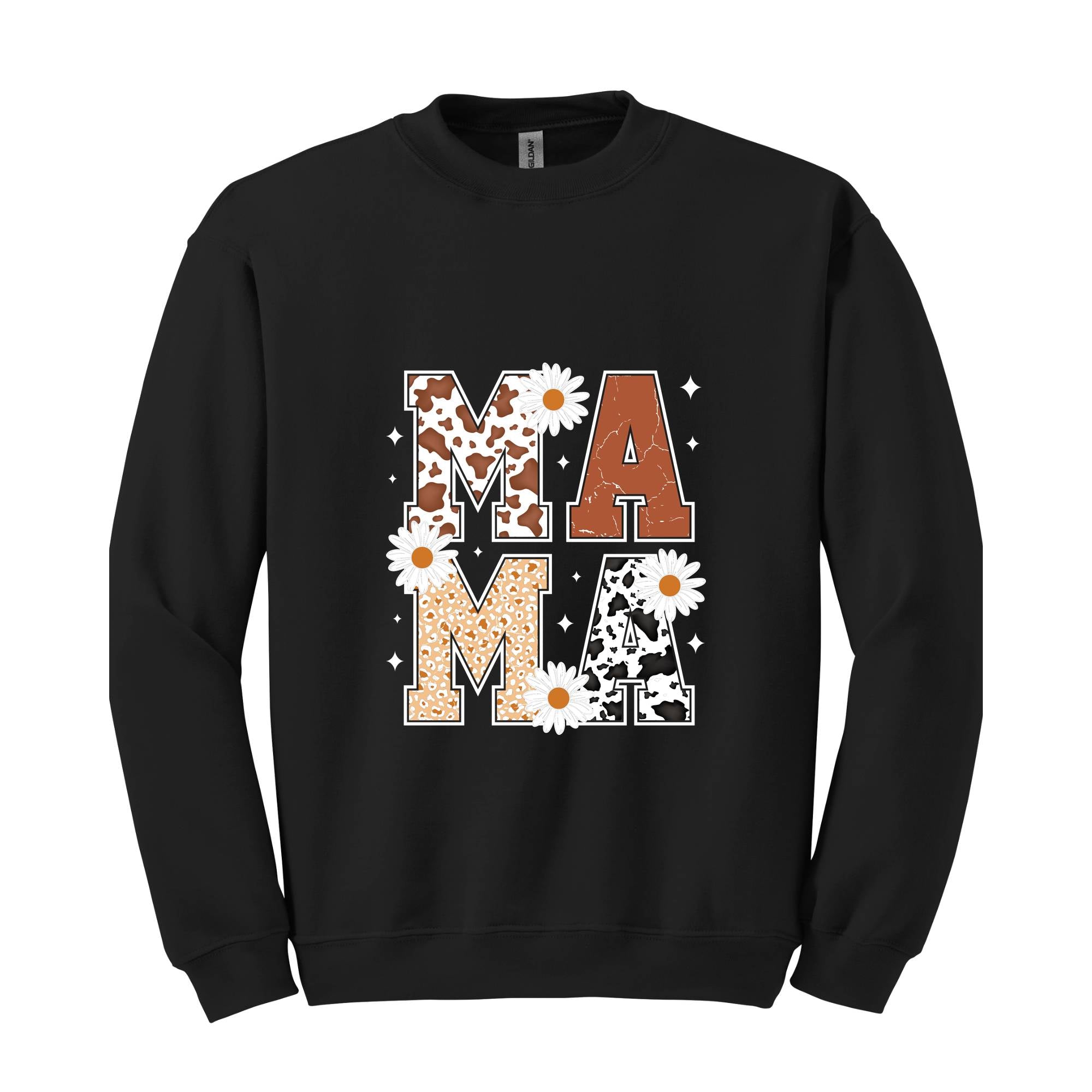 Western Mama Sweatshirt, Mama Crewneck, Country Sweatshirt, Western Mom Shirt, Mama Apparel, Mama Shirt, Gift For Mama, Floral Mama Sweater