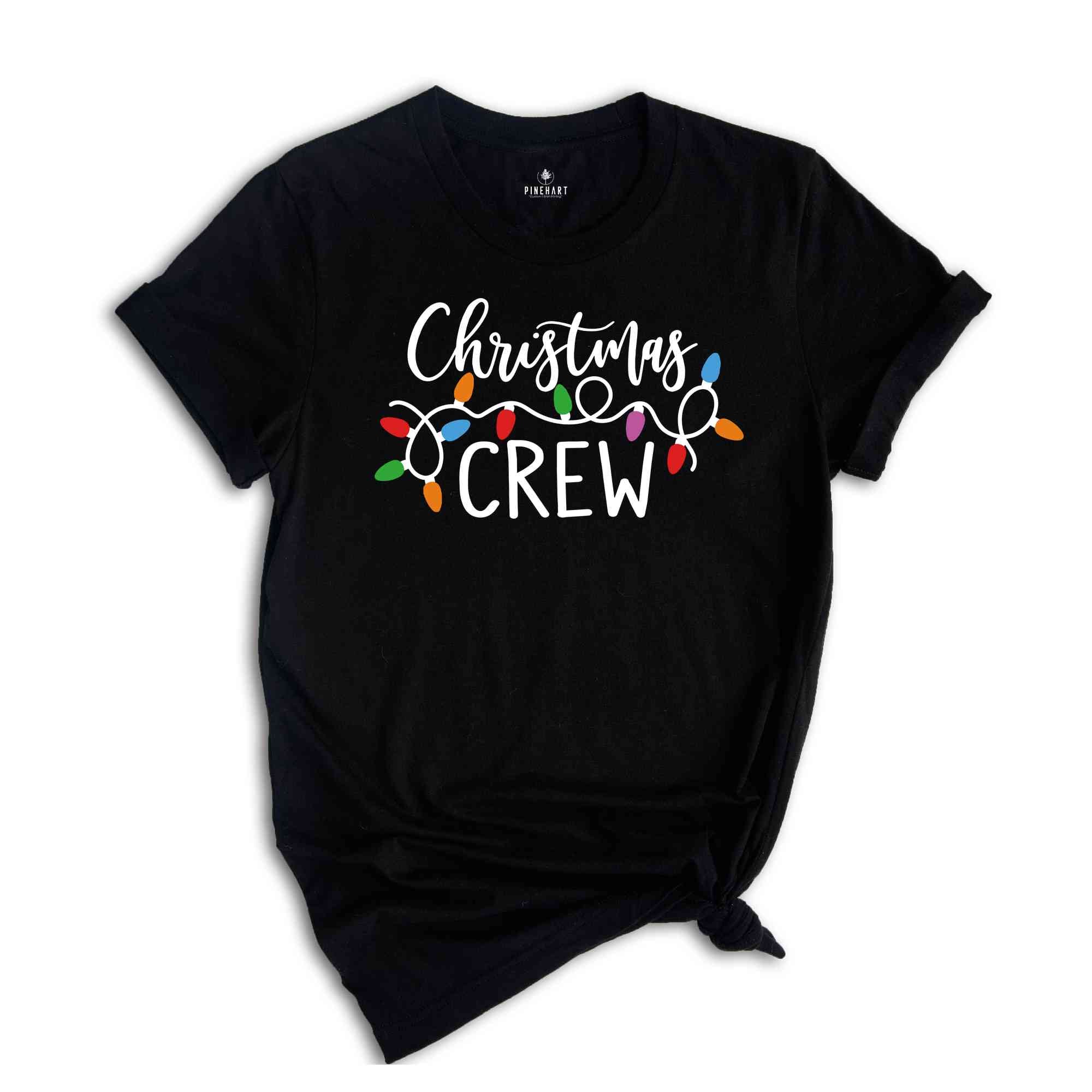 Christmas Crew Light Shirt, Christmas Gift Shirt, Christmas Matching Shirt, Christmas Crew Shirt, Christmas Squad, Xmas Shirt