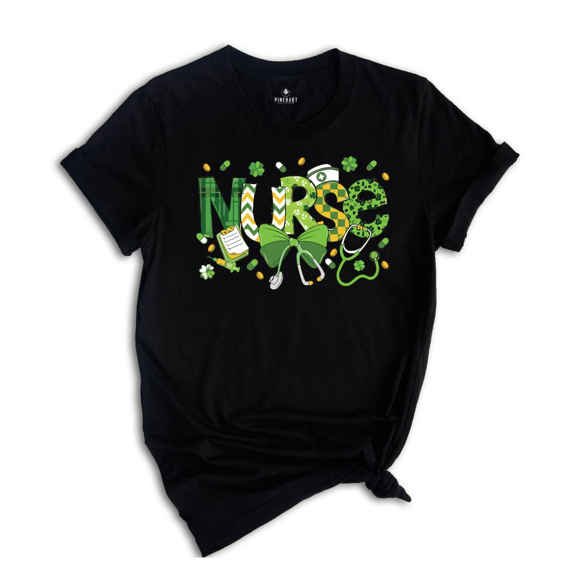 Nurse Shirt, Nurse St Patricks Day Shirt, Nurse Coquette Shirt, St Patricks Day Shirt, St Pattys Day Shirt, St Patrick Day Tee, Nurse Gift