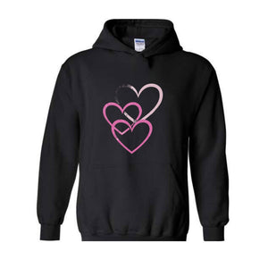 Hearts Valentine Sweatshirt, Valentines Hoodie, Trendy Hearts Hoodie, Cute Hearts Hoodie, Best Valentines Hoodie, Cute Mom Hoodie