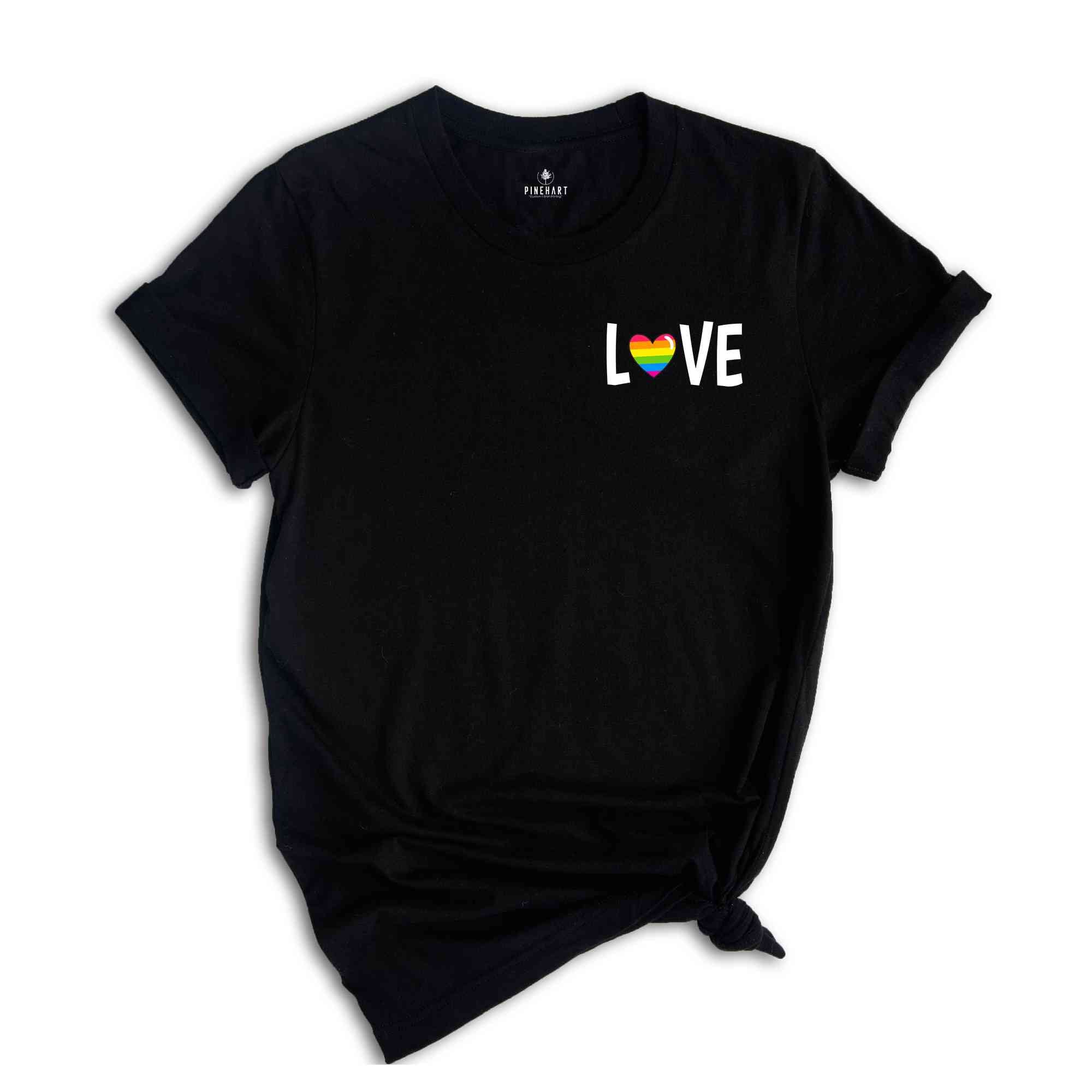 Love Shirt, Pride Month Shirt, LGBTQ+ Shirt, Equality Shirt, Rainbow Flag, Lgbt Pride Shirt, Queer Shirts