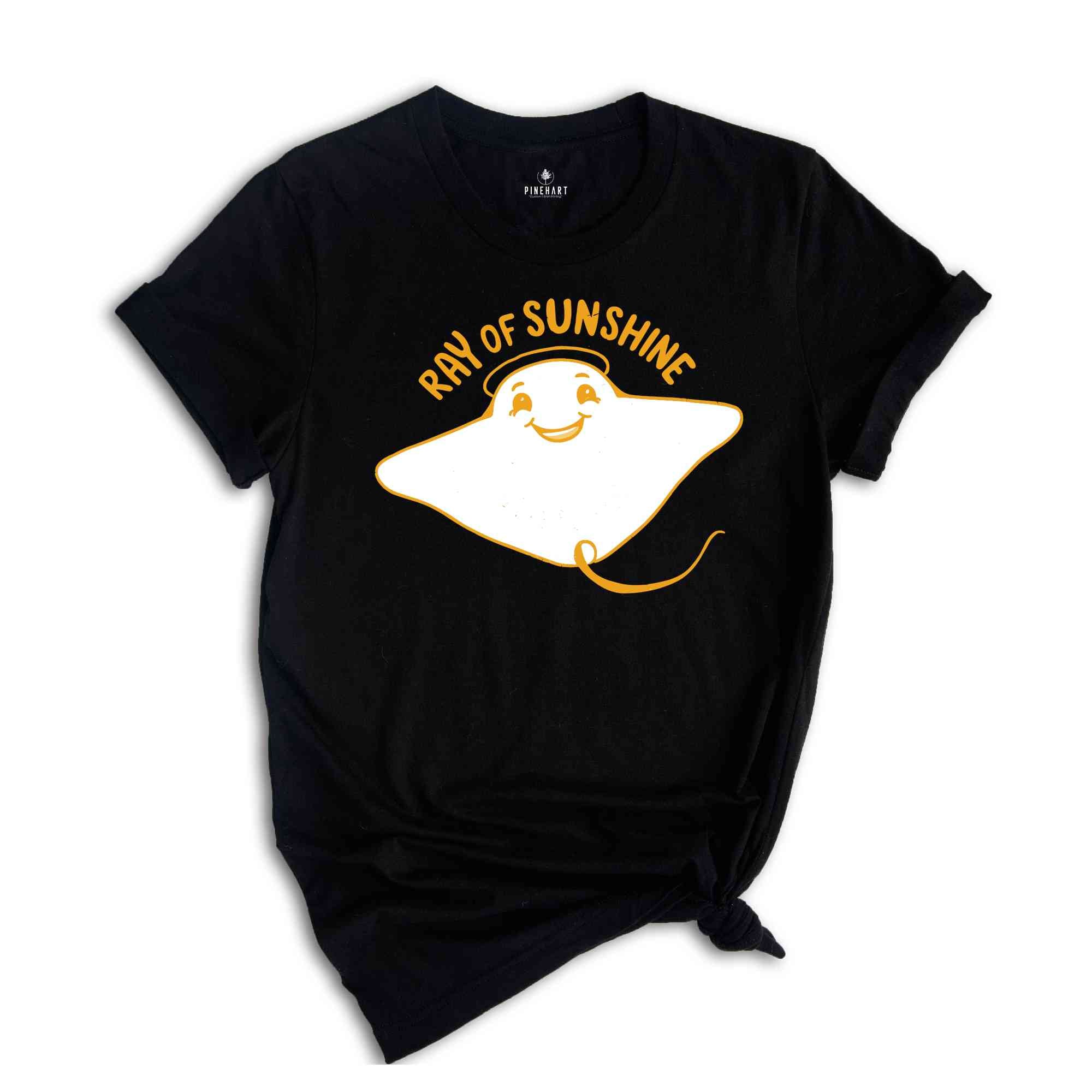 Ray Of Sunshine Shirt, Stingray Shirt, Manta Ray T Shirt, Funny Pun Stingray Tshirt, Ocean Shirt, Summer Shirt, Beach Vibes Shirt